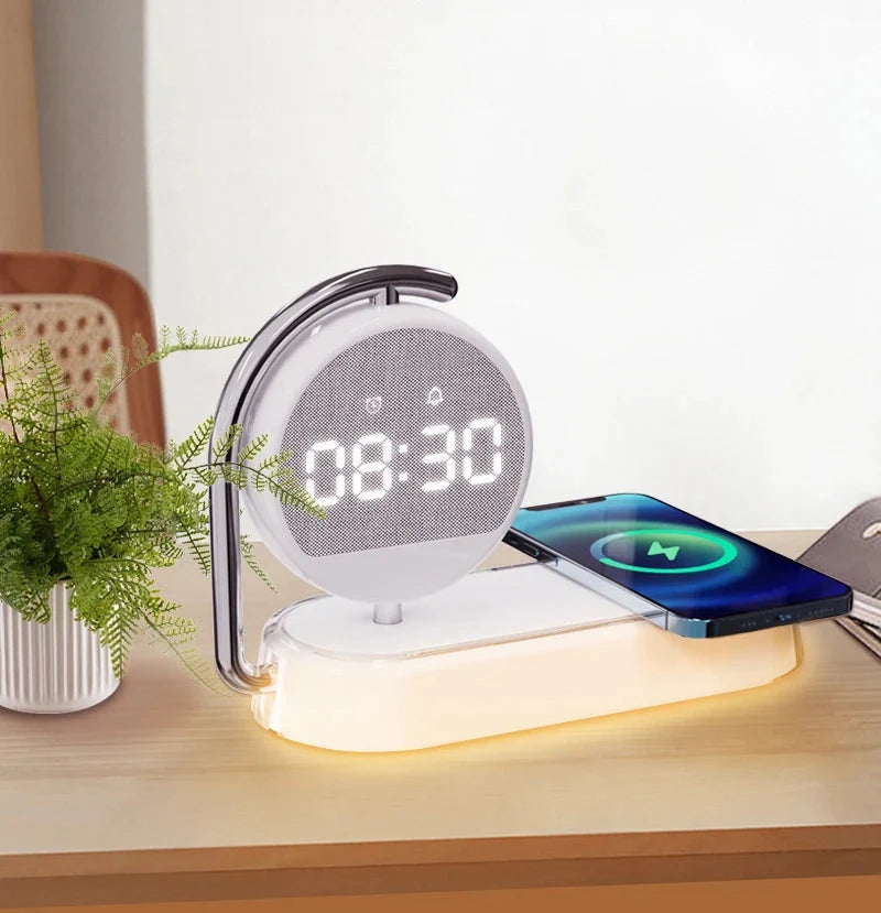 Réveil simulateur d'aube avec chargeur induction Le Bon Réveil