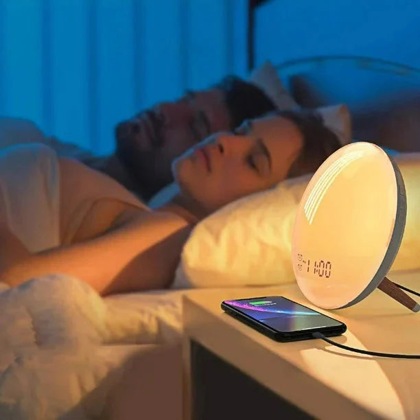 Réveil simulateur d'aube port USB Le Bon Réveil