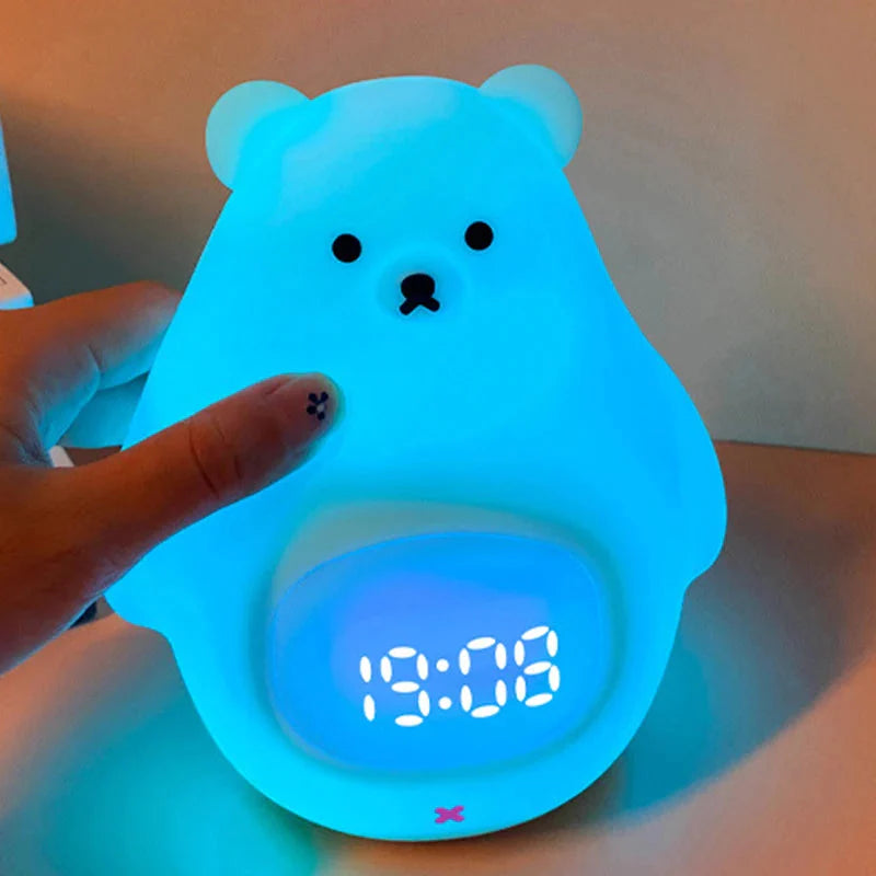 réveil ours pour chambre d'enfant