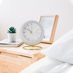 Vintage-Wecker weiß - Vignette | TopWecker®