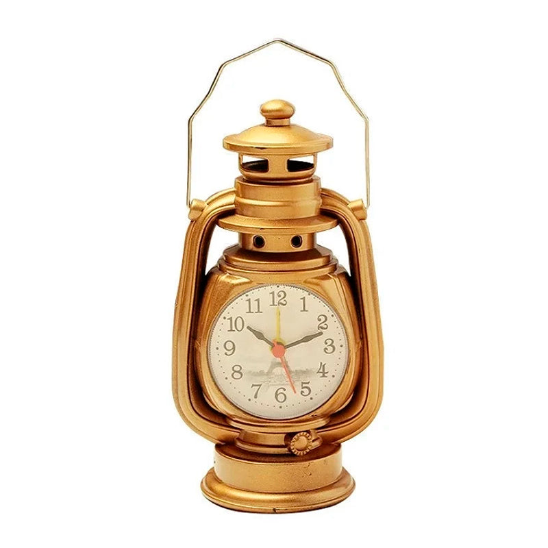 Réveil vintage en métal lampe à huile Le Bon Réveil