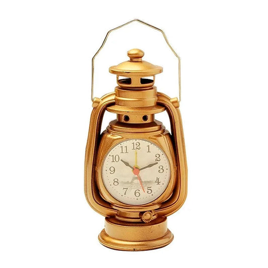 Réveil vintage en métal lampe à huile Le Bon Réveil