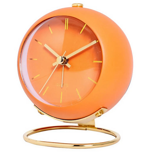 Réveil vintage orange Le Bon Réveil