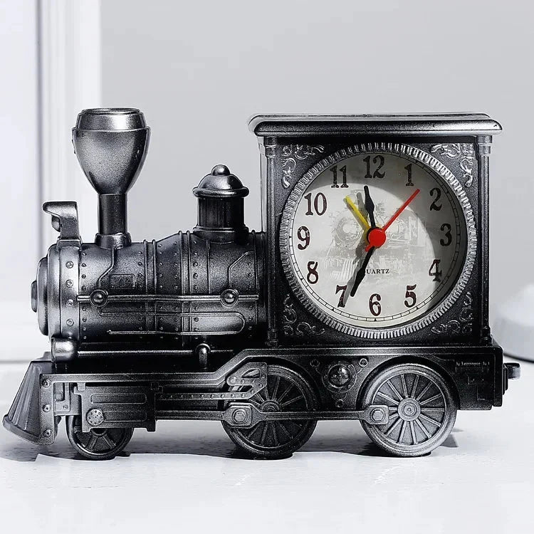 réveil à aiguille design train