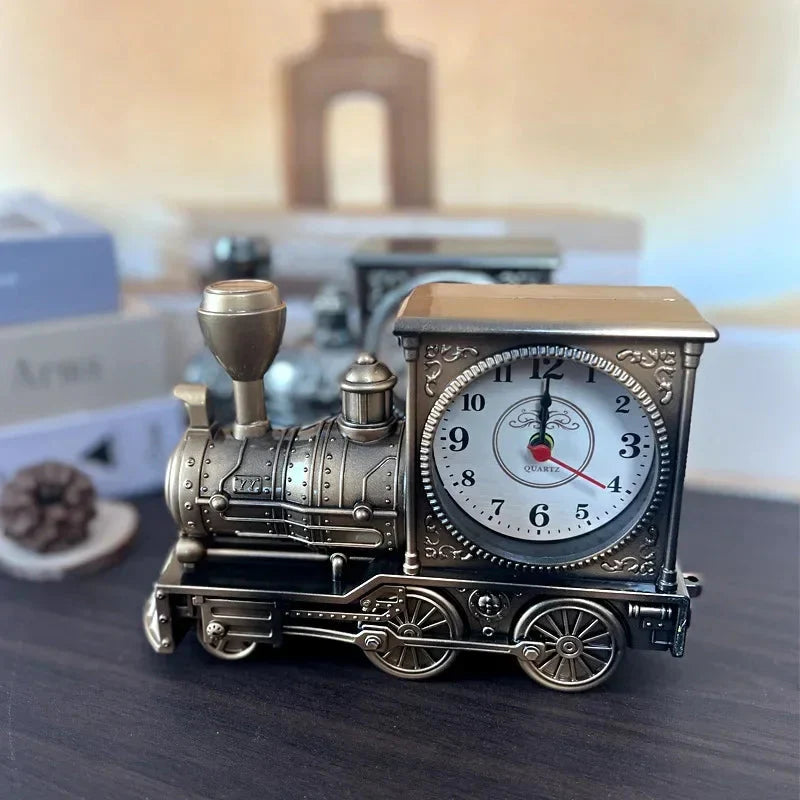 réveil authentique style train